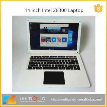 High Quality Cheap White Laptops 14 inch IPS Screen 1920*1080 Intel Z8300 OEM Laptop