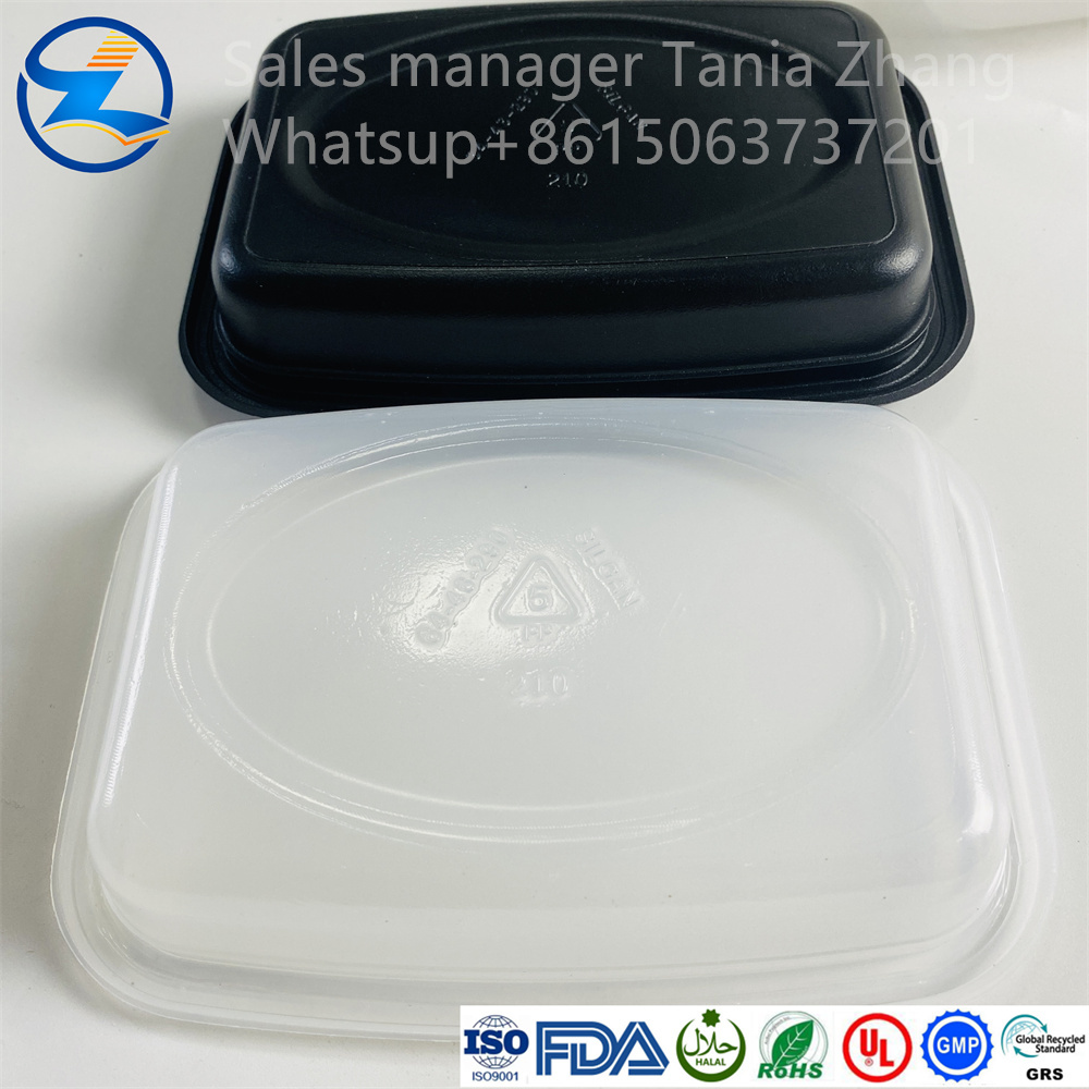 High Quality Black Pp Fresh Keeping Box Lunch Box 7 Jpg