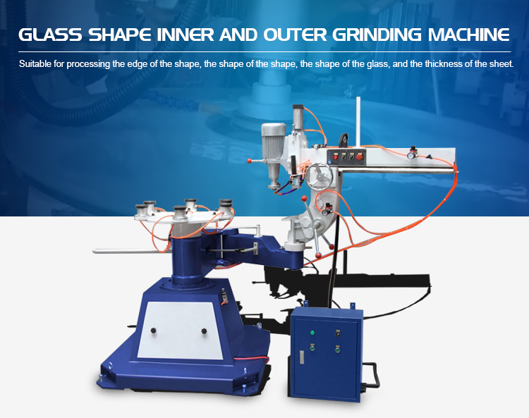 Glass Outer Circles Grinding Edge Polishing Machine