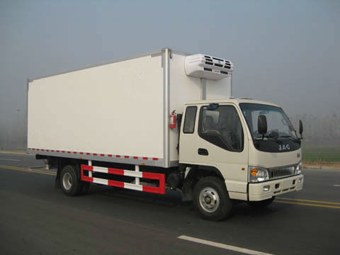 freezer body truck/ FRP fridge truck body