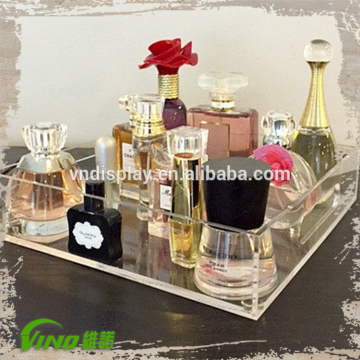 Acrylic Tray with Insert , acrylic serving tray , clear acrylic tray