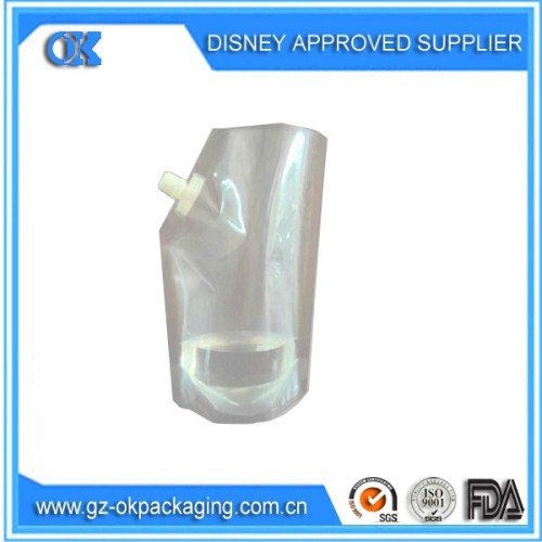 mineral water Stand up Spout Pouch/Plastic packaging stand up bags