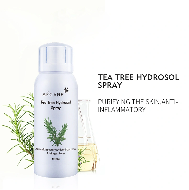 Natural Tea Tree Face Mist Spray Skin Whitening Repairing Treatment Acne Facial Toner Spray Custom Label