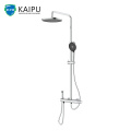 Exposed Round Thermostatic Shower Faucet Set