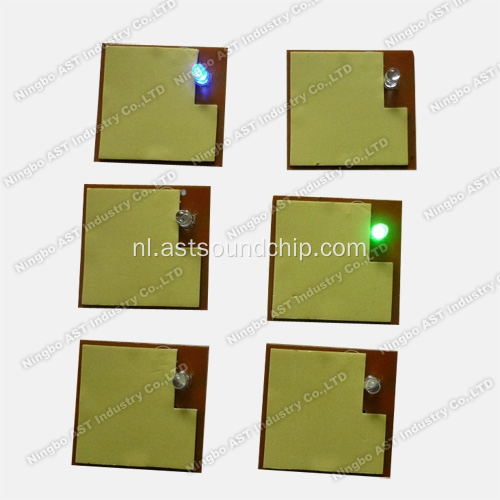 mini LED-module, LED-batterij Knipperlicht, knippermodule voor POP- en POS-weergave