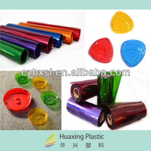 Red plastic roll films made in China