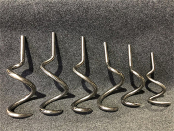 Spiral Shaft for Stiring the Beans and Juice