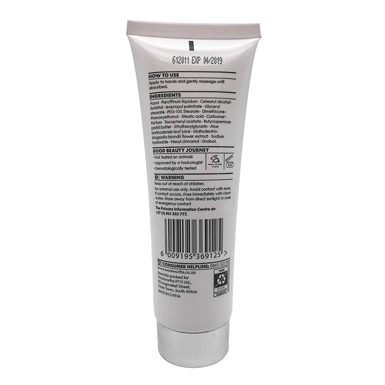 Quality magnolia 100ml private label hand cream whitening