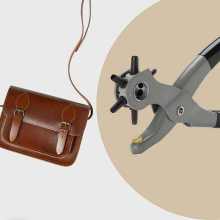 Custom Logo Belt Paper Card Bag Hole Puncher for Leather - New Fashion Round Hole Puncher