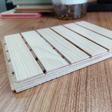 Soundproof Grooved Multilayer Wood Acoustic Panel