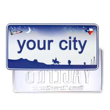 Customized Souvenir License Plates: Explore Berlin, Minnesota, Florida, Korea, Dubai, and More