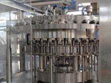 Carbonated drink Glass Bottle Filling Machine , Auto Fillin