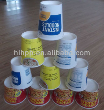 480ml paper instand noodle bowl packaging
