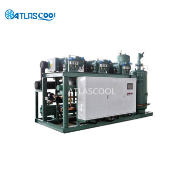 Industrial refrigeration unit and refrigeration systems