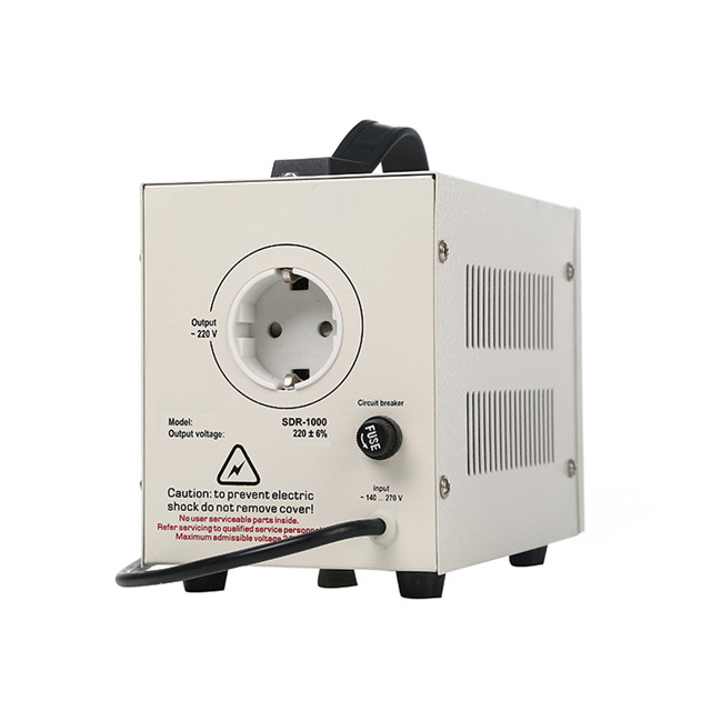 SDR Relay Type Home Power 1KVA Voltage Stabilizer