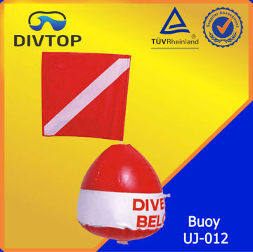 pvc Diving Float Ball Inflatable Ball With Flag