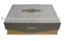 Custom Printed Paper Gift Box For Home textile