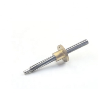 Trapezoidal Lead Screw Tr10x2 with Brass Nut