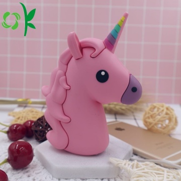 3D Unicorns Power Bank Cute Portable Battery Case