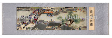Decorative painting- 100% handmade silk embroidery from China