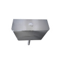 Stainless steel sluice sink with cistern