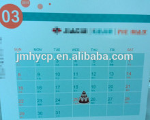 2015 wholesale custom printed daily use desk calendars