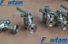 Sanitary Perlick Style Beer Sampling Valve with Tri Clamp Fitting