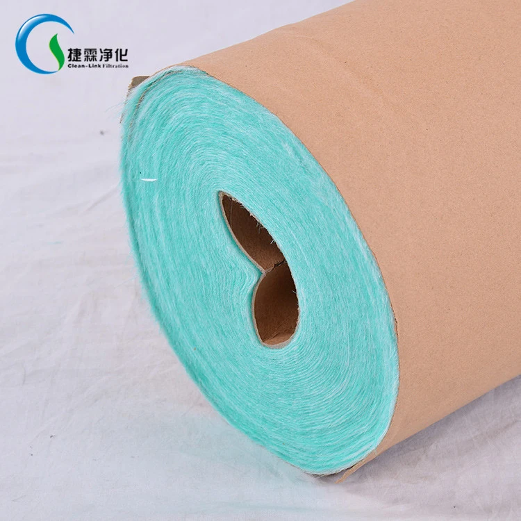 Fiberglass Filter Media in Roll, Disposable Spray Booth Filter, Fiberglass Factory Price