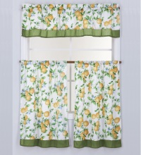 Grace Fruit Kitchen Curtains with Lemons