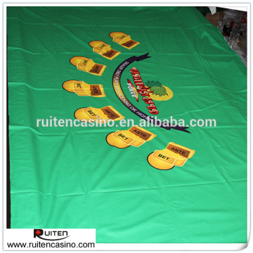 100% Poly Customize Waterproof and Non Flammable Caribbean Casino Layout