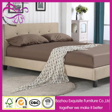 Modern Furniture Double Leather Beds for bedroom furniture