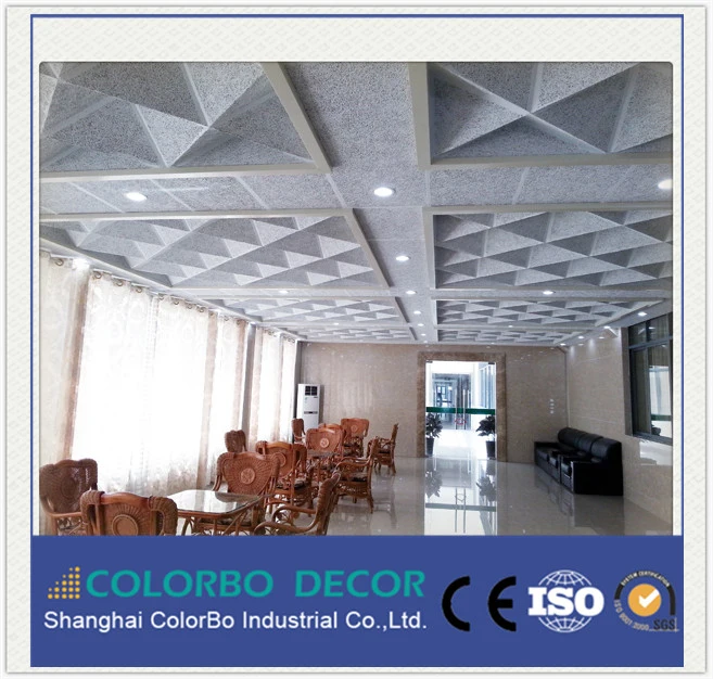 Fireproofing Wood Fiber Acoustic Wall Panel Board