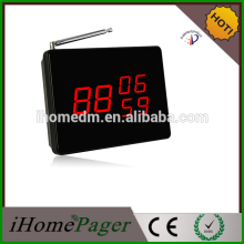 Wireless Customer Call Waiters Digital Display Receiver Paging System