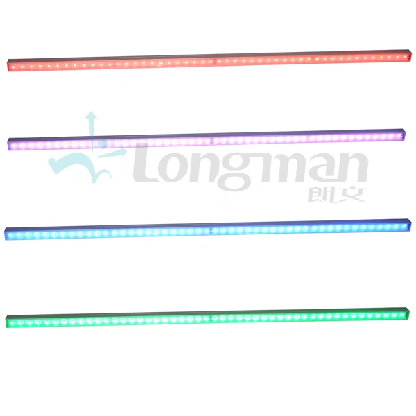 RGB LED Wall Washer Color Linear Light for Outdoor Building