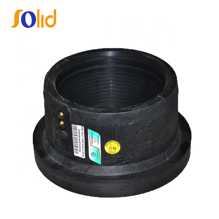 Dn63 HDPE pipe fitting HDPE Electrofusion Pipe Flange