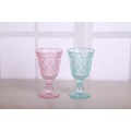 Hot Selling Spuiten Kleur Drinkglas Sap Cup Met Stam