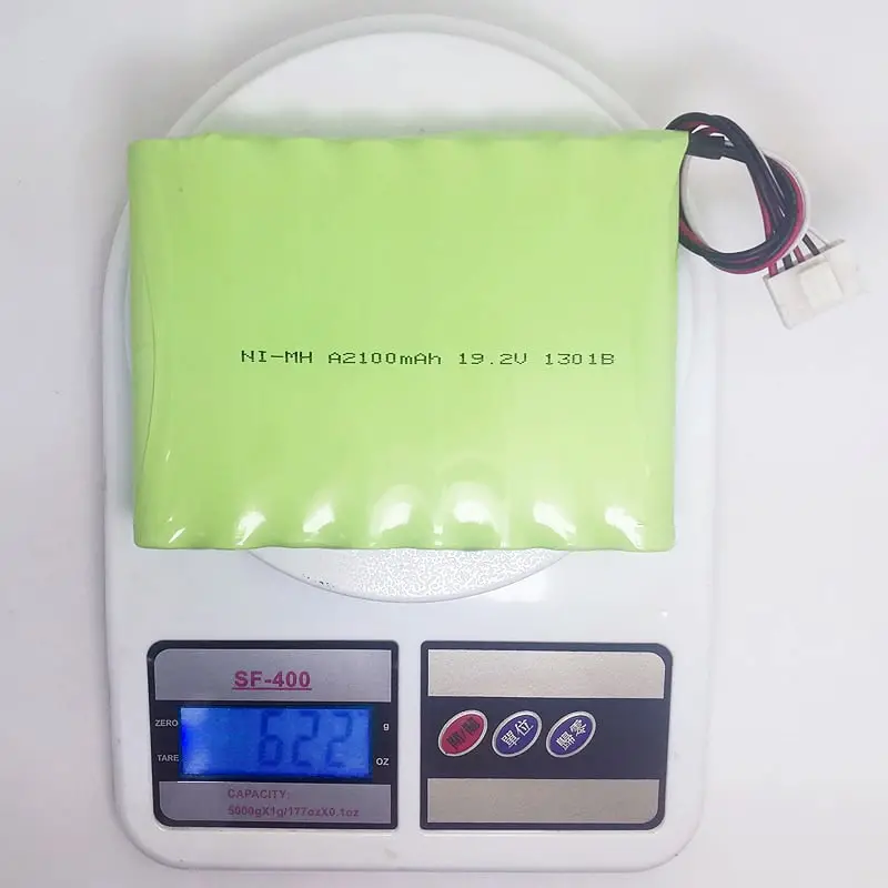 19.2V 2100mAh a Ni-MH Rechargeable Battery Pack with Connector and Wire