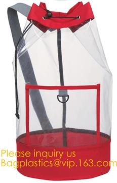 Drawstring Backpack - Tyvek Bag Paper bag,Waterproof Tyvek Bag for Gym or Travel, Inside Zippered Pocket Backpack Colorf