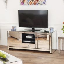 Venetian Mirrored Widescreen TV Unit