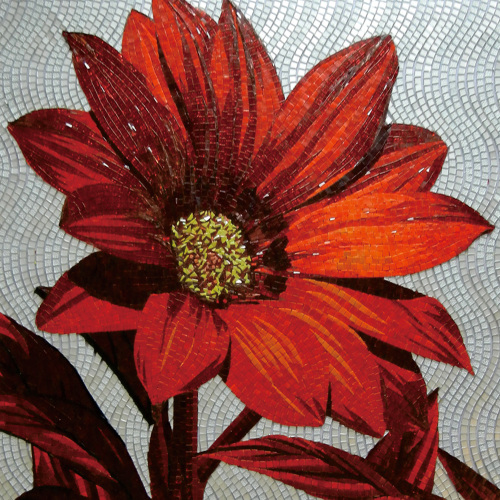 Pattern Glass Tile Design Mosaic Art Craft Mural