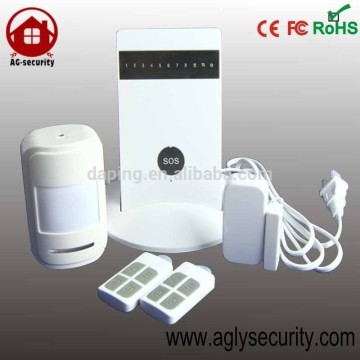 Gsm auto dial alarm system with Android Iphone APP