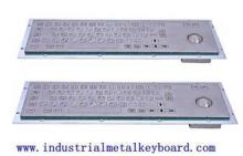 Washable Industrial Keyboard With Optical Trackball , Stain