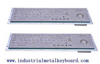 Washable Industrial Keyboard With Optical Trackball , Stain