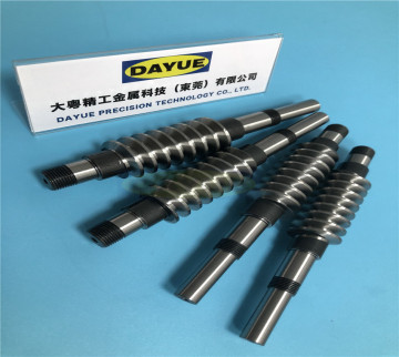 Worms and turbines machining for grinding gears