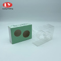 Glossy Paper Cosmetics Display Box with Blister Packaging