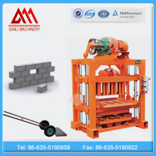 QT4-40 Fly ash Brick Machines Concrete Brick Making Machinery