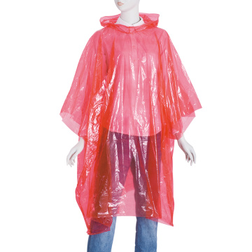 Ponchos de pluie PE jetables pour adultes