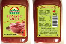 TOMATO KETCHUP IN BOTTLES