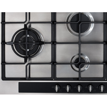 Cooker Hob CDA 5 Anillos de acero inoxidable