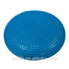 High quality round massage cushion customized inflatable pvc massage balance cushion